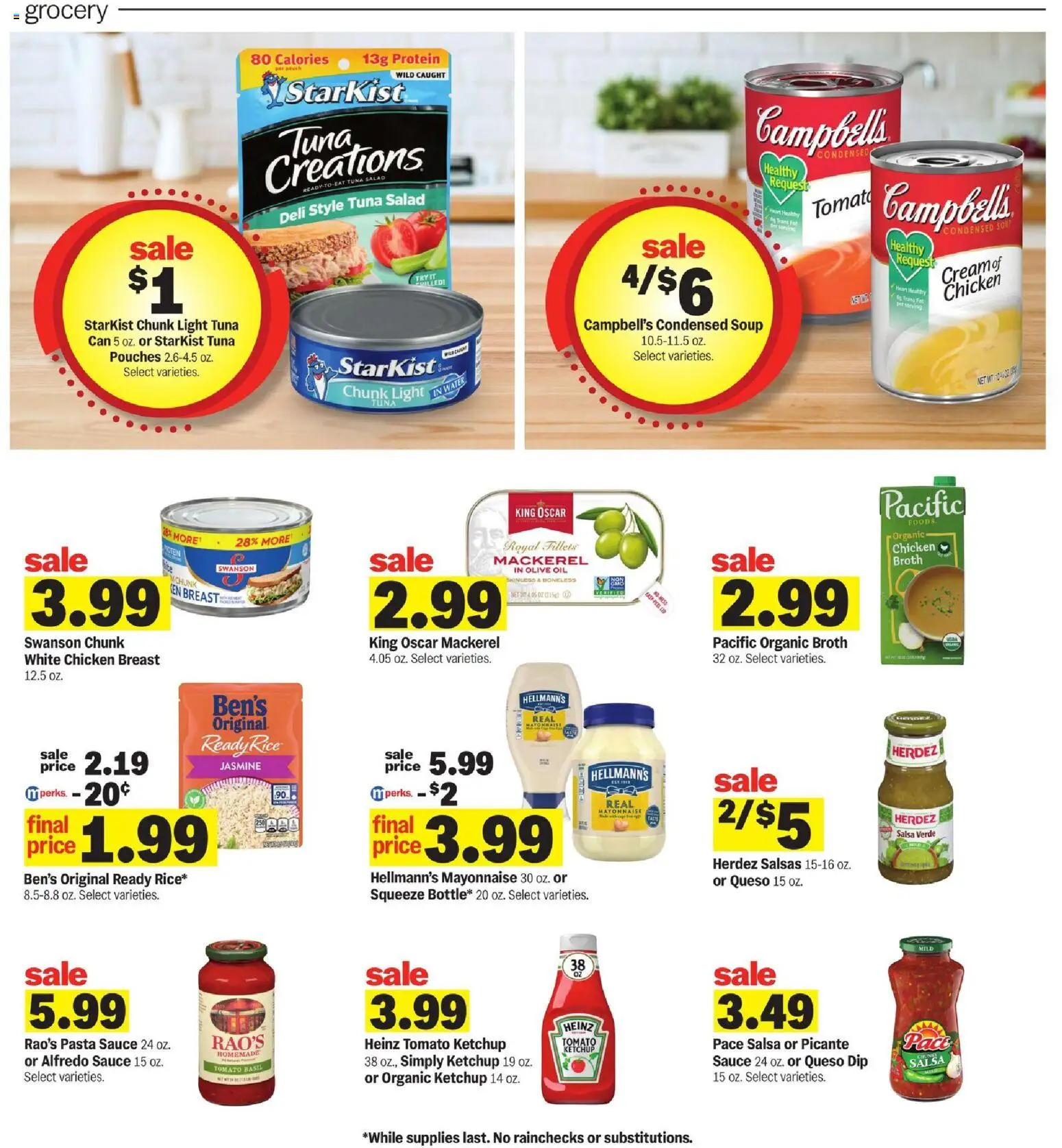 Meijer Weekly Ad - valid from 11.03.2026 | Page: 9 | Products: Oil, Salad, Mayonnaise, Sauce