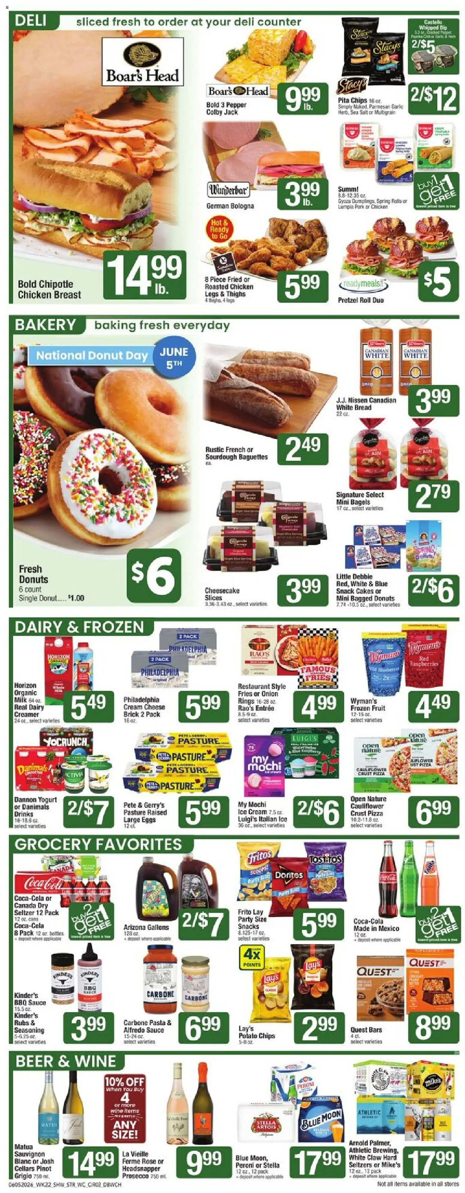 Star Market Weekly Ad - MA - valid from 05.06.2026 | Page: 2 | Products: Yogurt, Chips, Cream, Pepper