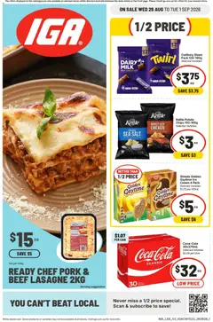 Preview of IGA catalogue Northbridge - valid from 26/08/2026