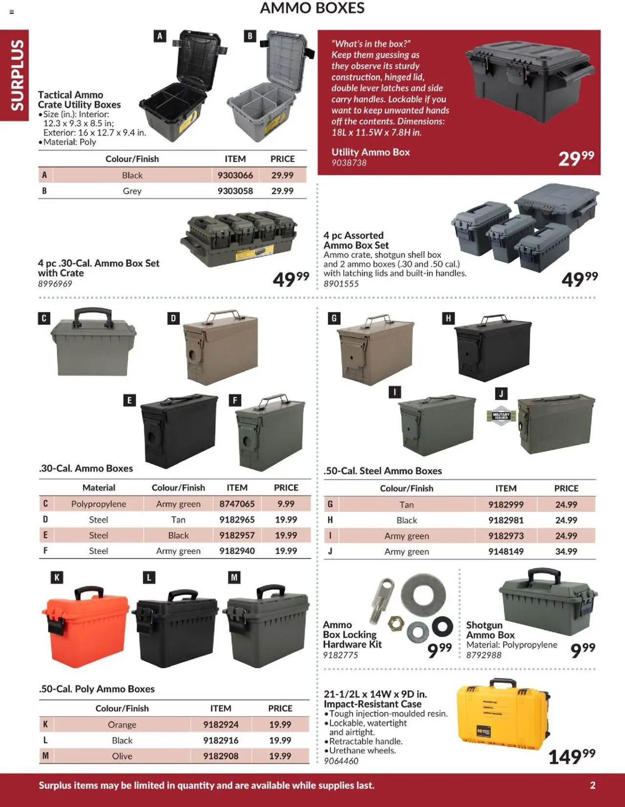 Princess Auto flyer valid from 16.04.2025 | Page: 4 | Products: PC, Case, Box