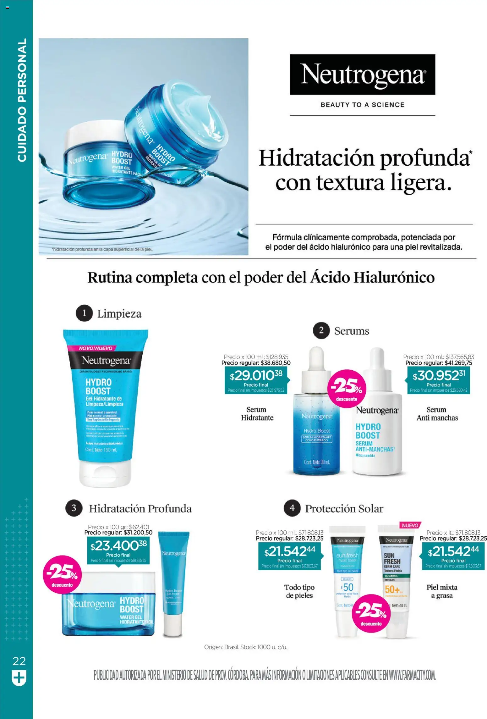 Farmacity catálogo │ válido desde el 01/09/2026 | Página: 22 | Productos: Serum