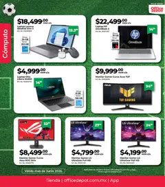 Vista previa de Office Depot catálogo, nuevo folleto de la tienda, válido en México a partir del 01.06.2026 | Página: 8 | Productos: Monitor