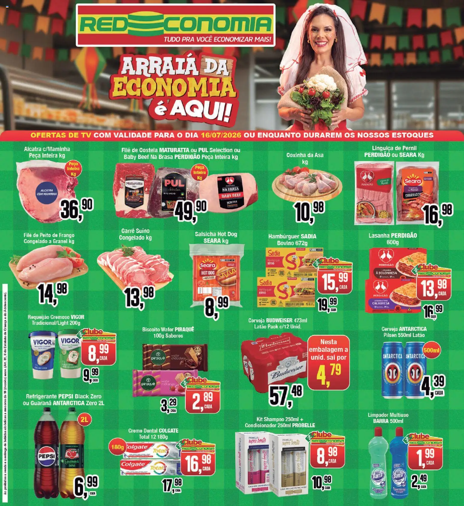 RedEconomia Folheto - válido de 16/07/2026 | Página: 1