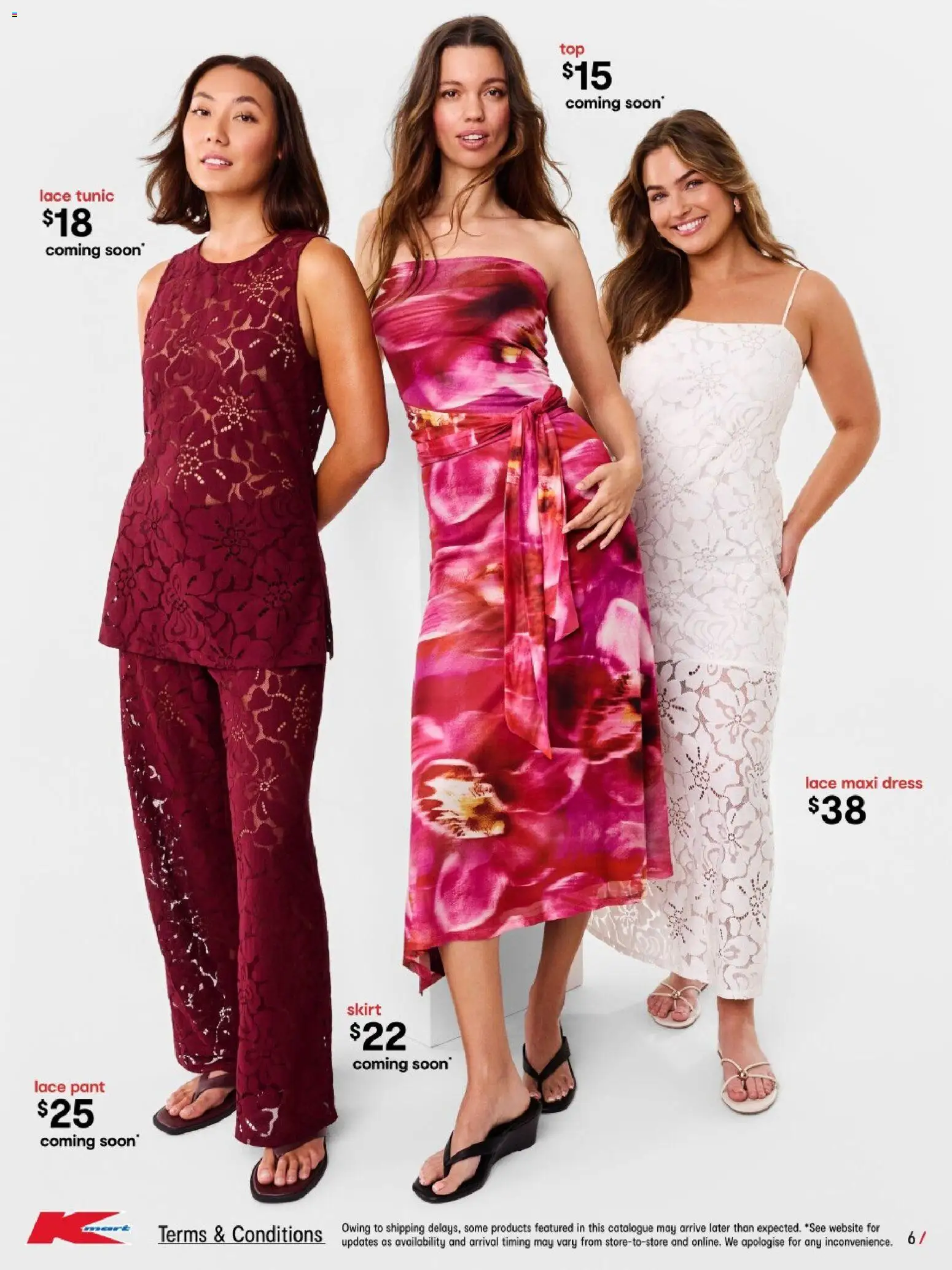 Kmart catalogue - valid from 01/10/2026 | Page: 6 | Products: Maxi dress, Dress, Tunic