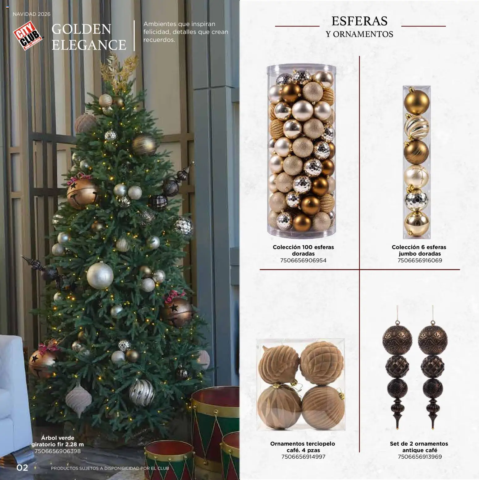 Nuevas ofertas de City Club válidas en toda la República Mexicana desde el 02/10/2026. ¡Encuentra las mejores ofertas en City Club Catálogo Navideño! | Página: 2