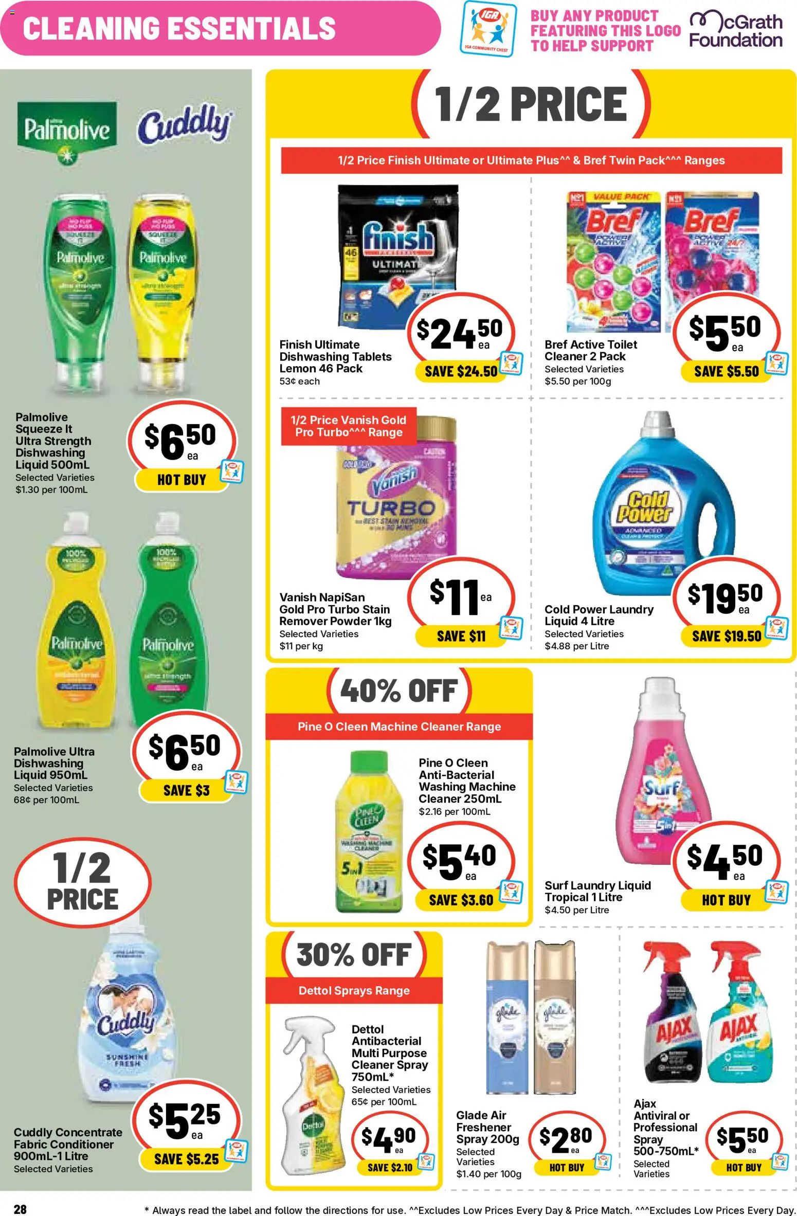 Ritchies catalogue - valid from 23/09/2026 | Page: 28 | Products: Toilet, Powder, Conditioner, Laundry