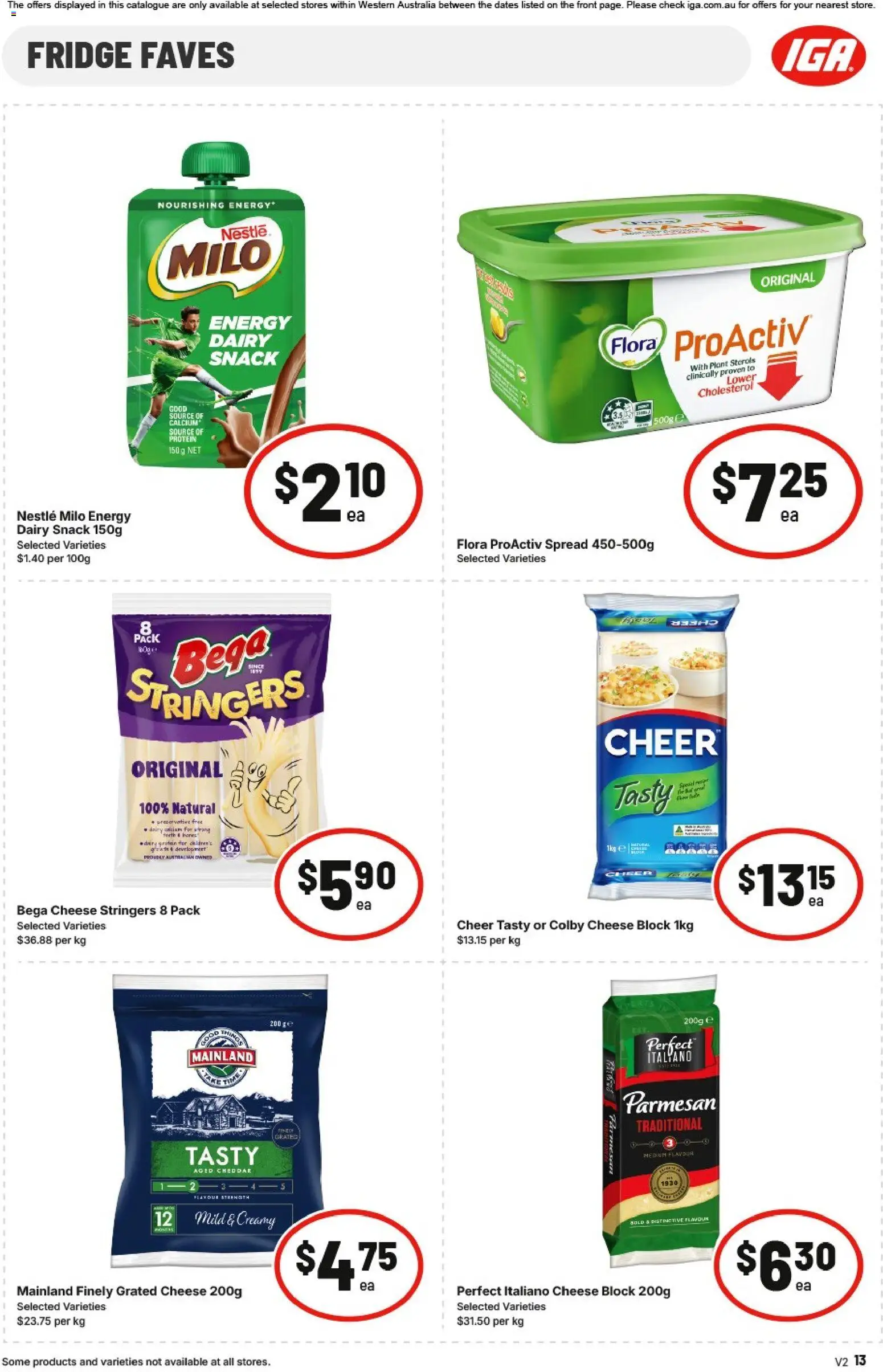 IGA catalogue - valid from 20.05.2026 | Page: 14 | Products: Plant, Dairy, Cheese, Fridge