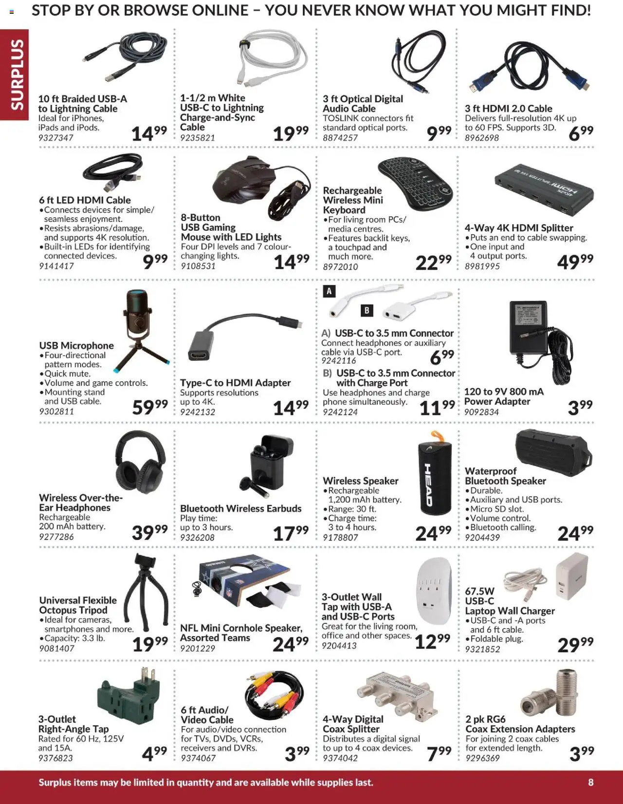 Princess Auto flyer valid from 16.04.2025 | Page: 11 | Products: Video, Audio, Game, Microphone