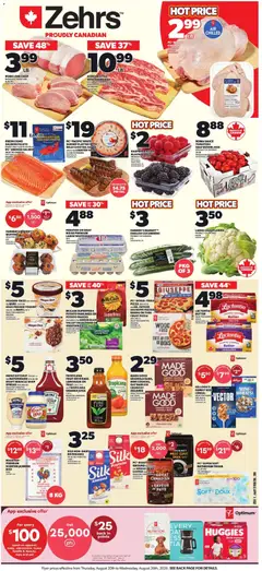 Preview of Zehrs weekly flyer / circulaire from shop Zehrs valid from Aug 20, 2026