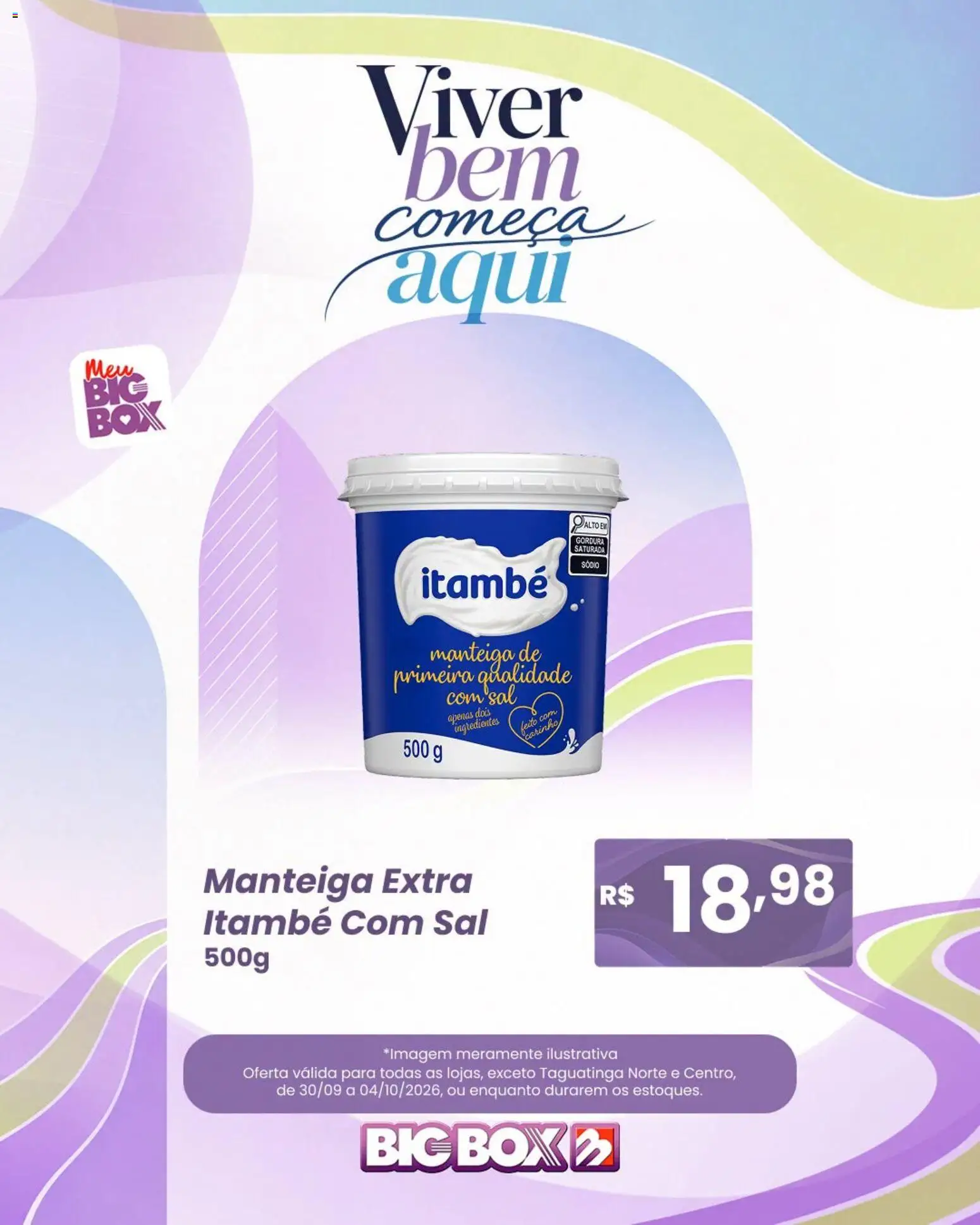 Big Box Folheto - válido de 30/09/2026 | Página: 8 | Produtos: Manteiga, Sal