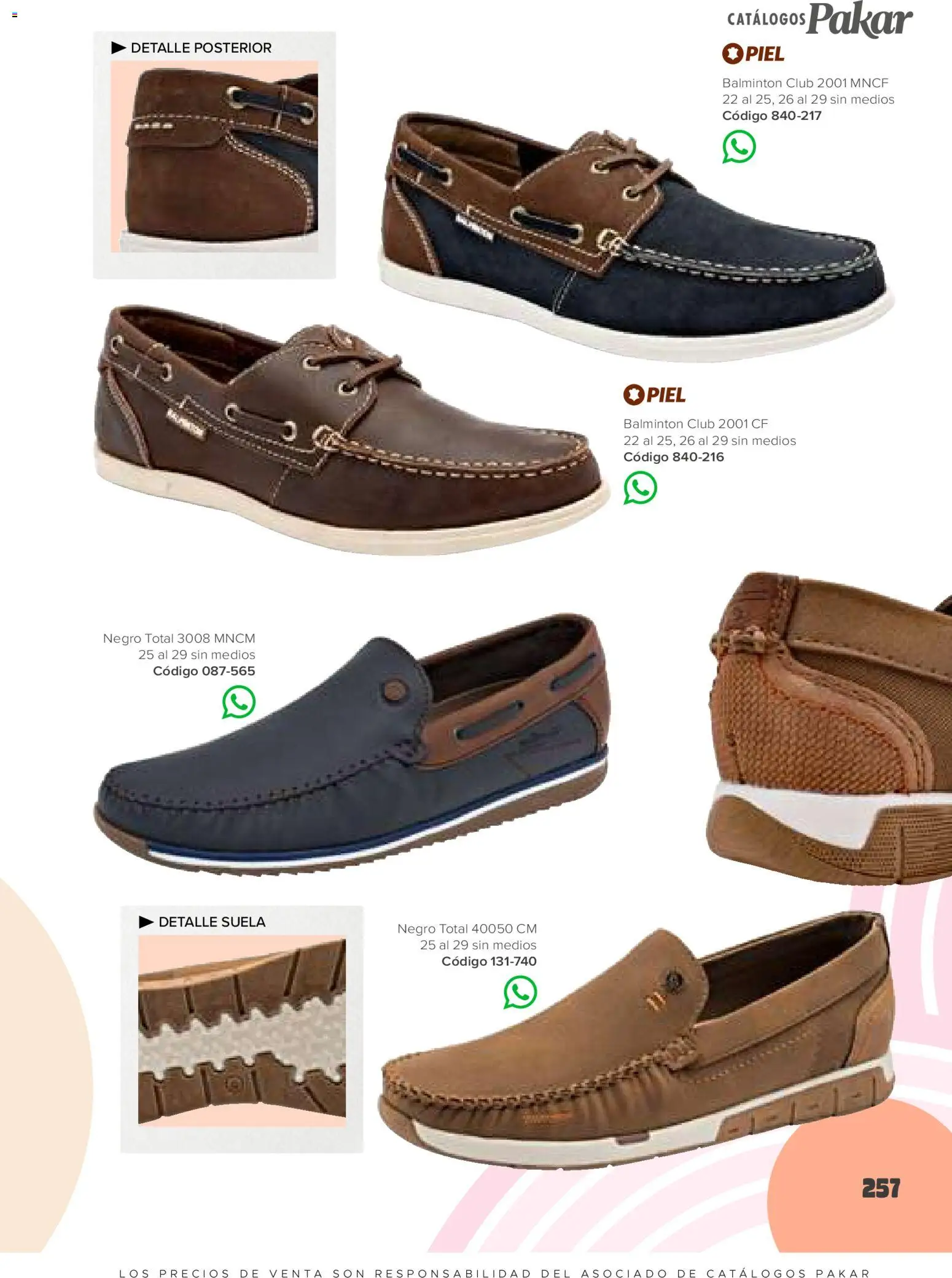 Shoes Collection PAKAR catálogo 2026 PDF (Julio) — page 256