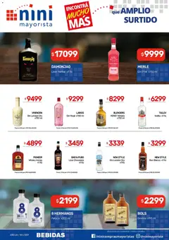 Vista previa NINI Mayorista ofertas válido desde el 11.05.2026 | Página: 20 | Productos: Vodka, Whisky, Gin, Ginebra