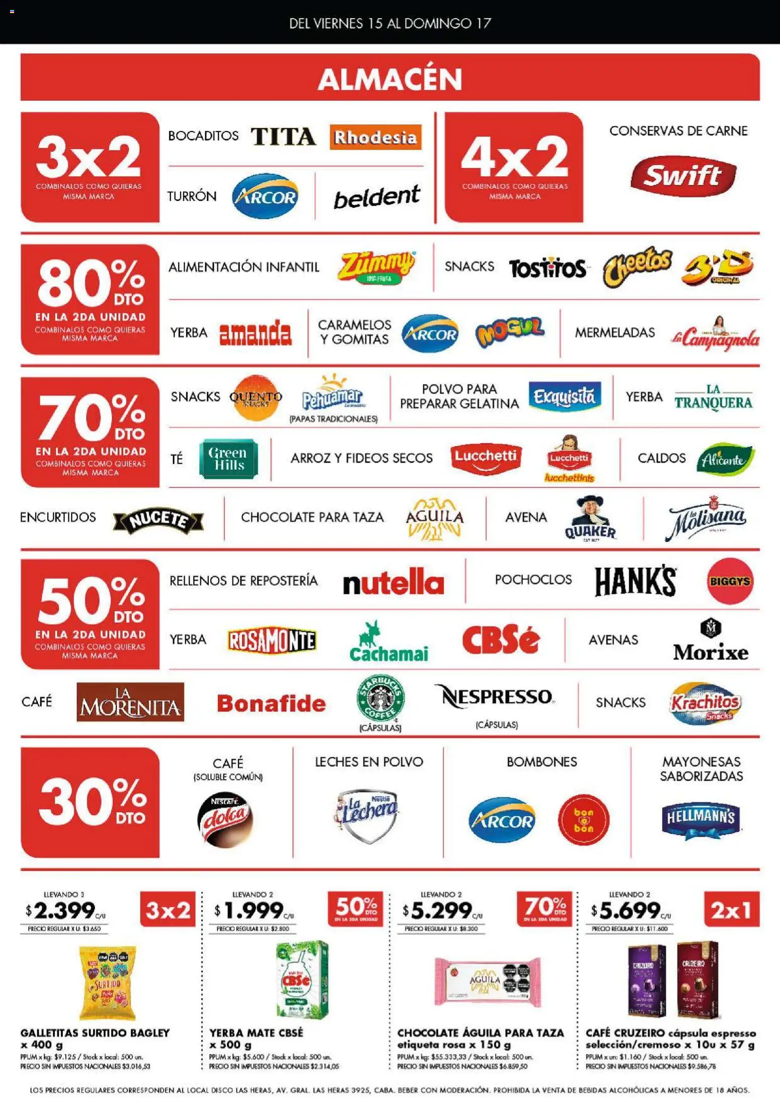 Disco - Superofertas │ válido desde el 14.05.2026 | Página: 2 | Productos: Disco, Mate, Chocolate, Arroz