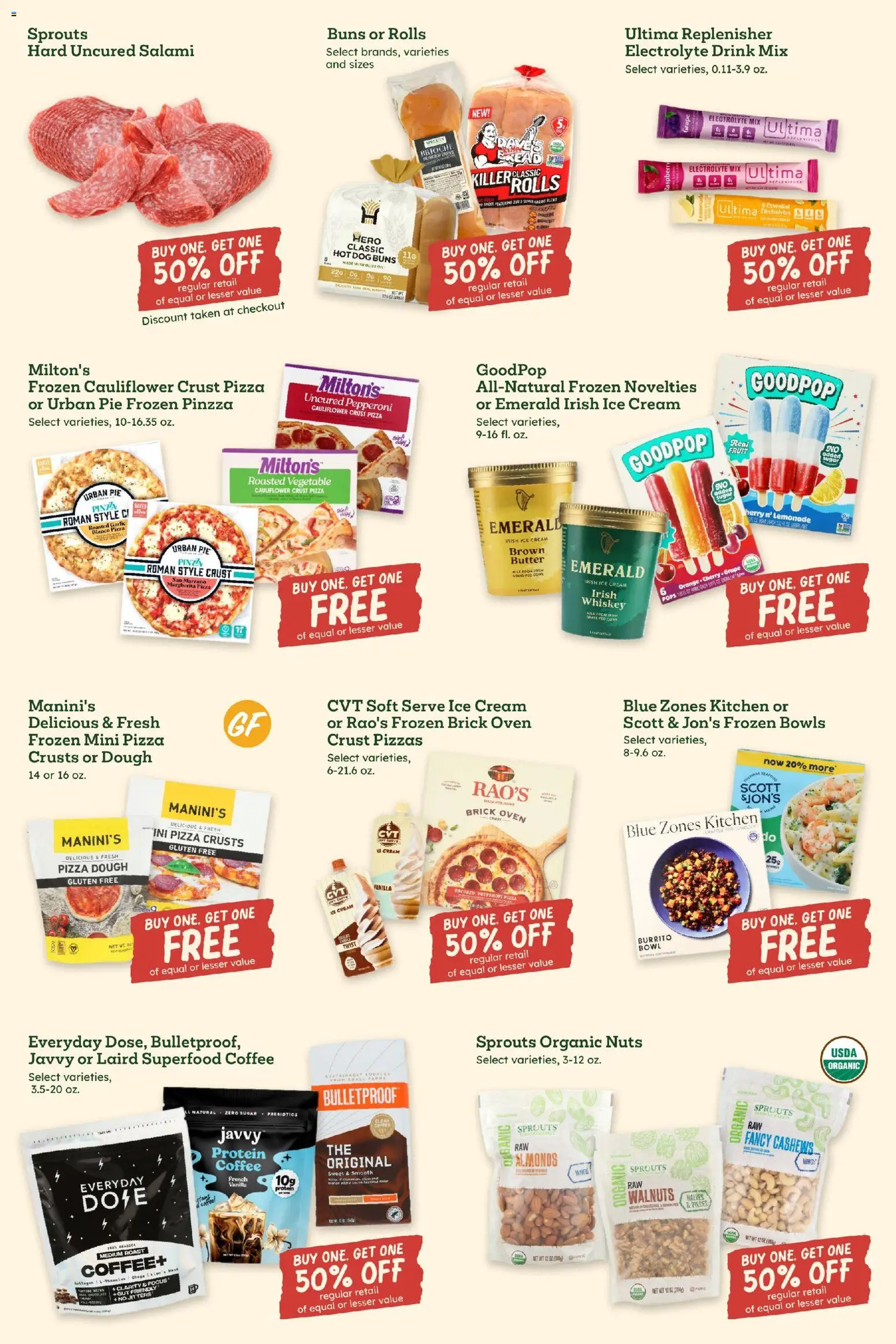 Sprouts Weekly Ad - valid from 20.05.2026 | Page: 6 | Products: Nuts, Garlic, Raspberry, Oven
