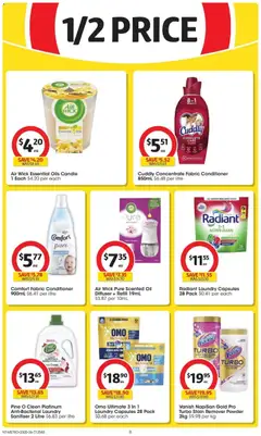 Preview of Coles catalogue NT - valid from 19.05.2026 | Page: 8 | Products: Oil, Stain remover, Candle, Laundry