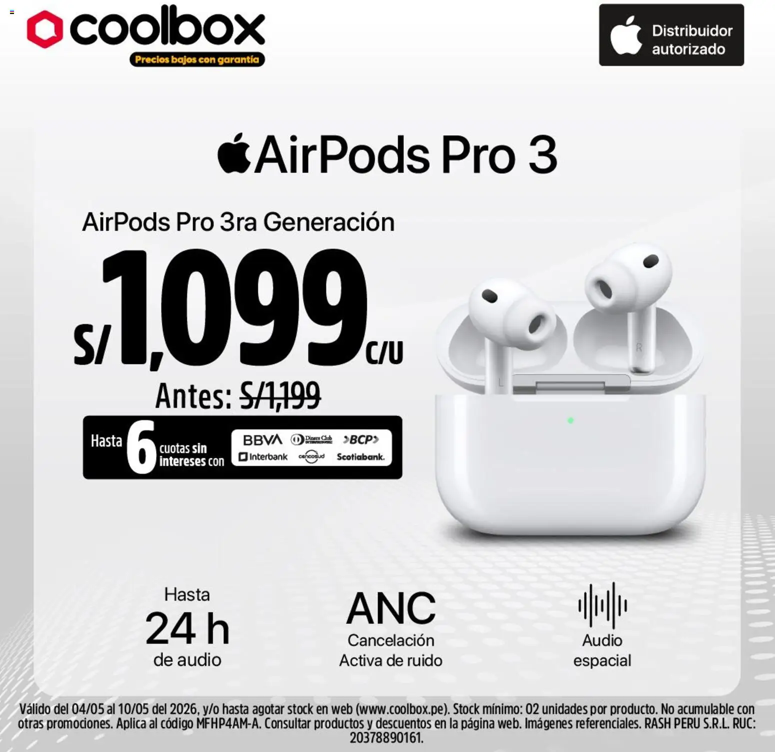 Catálogo Coolbox válido desde 04.05.2026 | Página: 7 | Productos: Audio