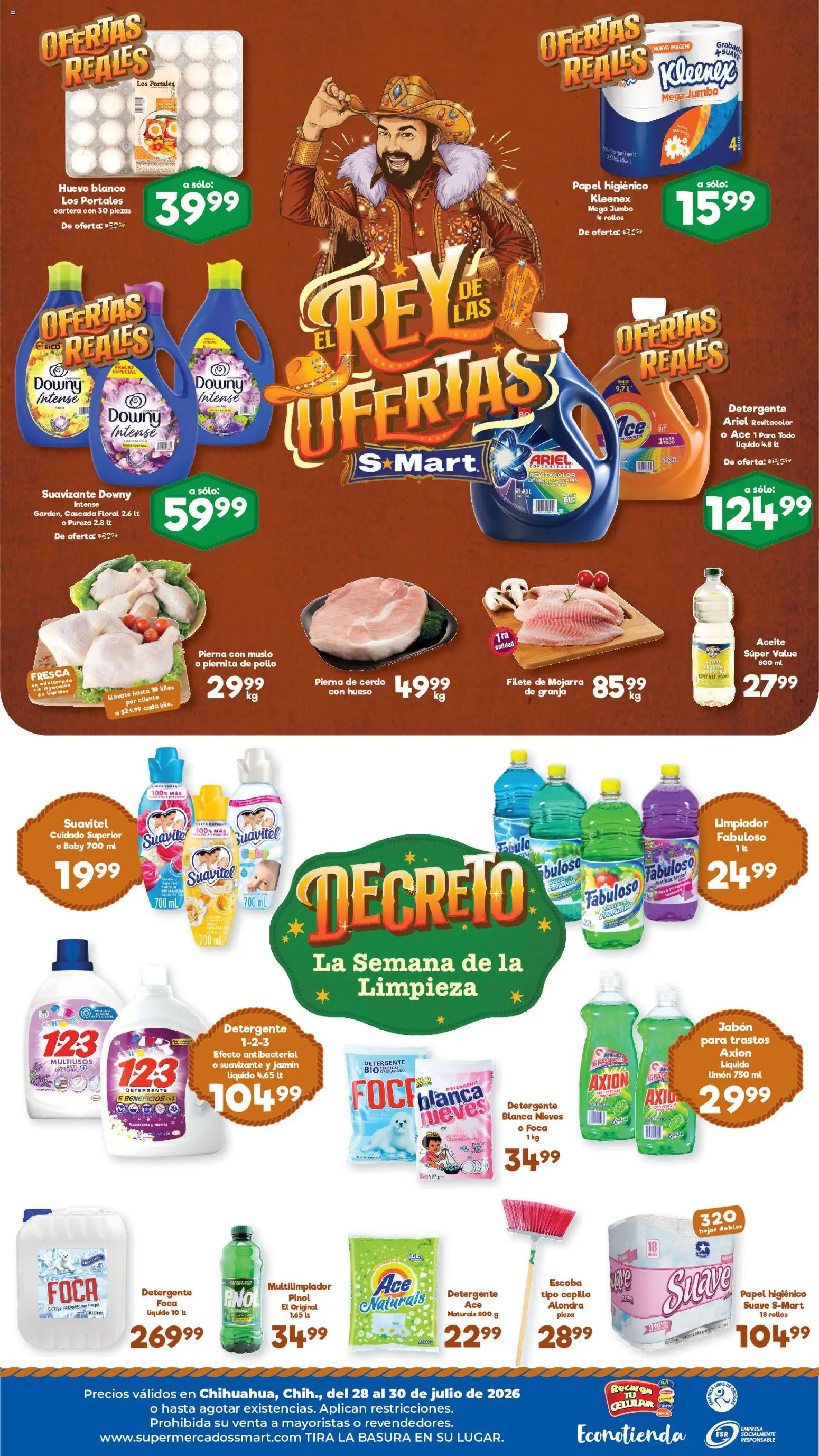 Nuevas ofertas de S-Mart válidas en toda la República Mexicana desde el 28/07/2026. ¡Encuentra las mejores ofertas en S-Mart folleto! | Página: 2