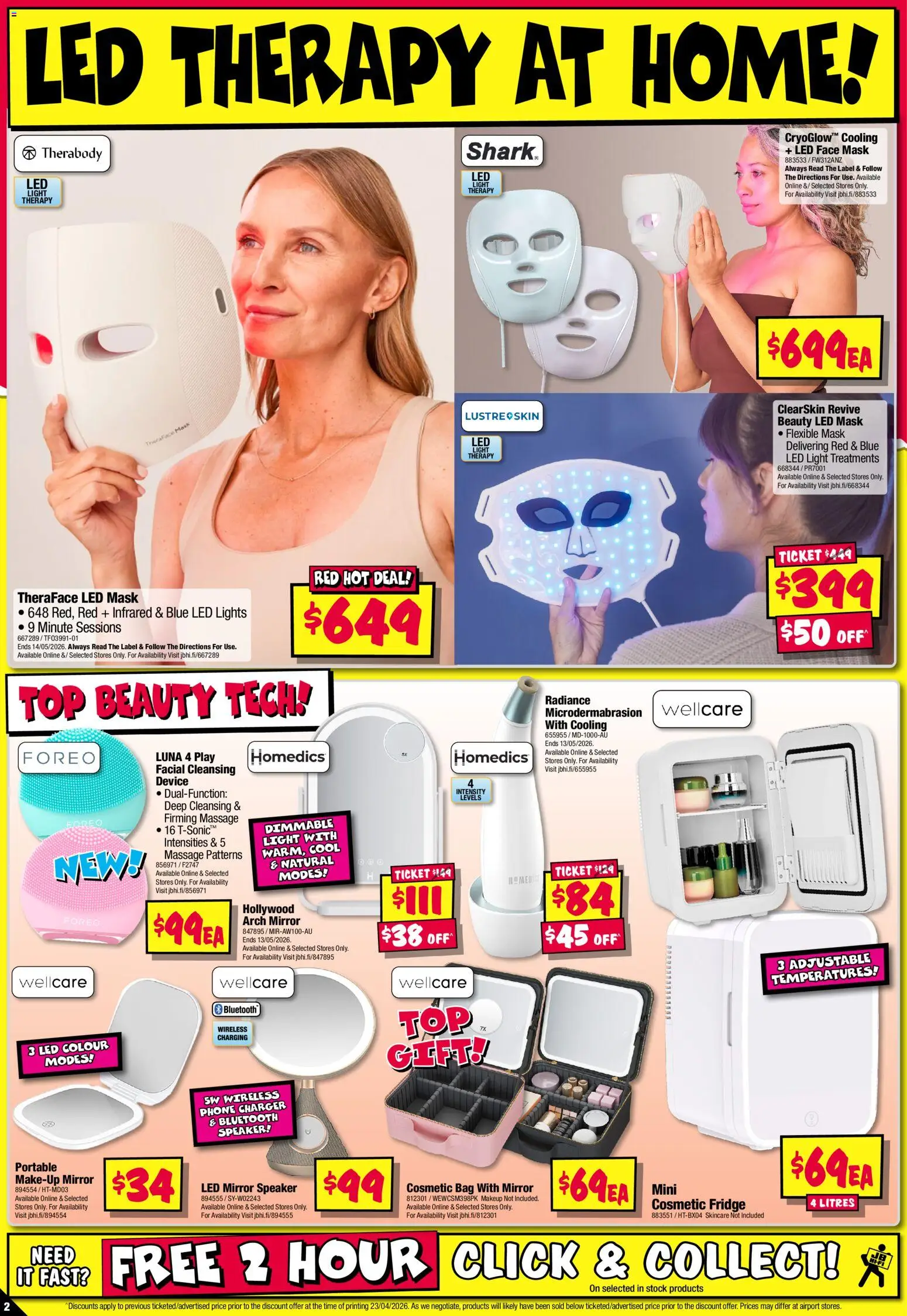 JB Hi-Fi catalogue - valid from 07.05.2026 | Page: 2 | Products: Mask, Bluetooth speaker, Device, Speaker