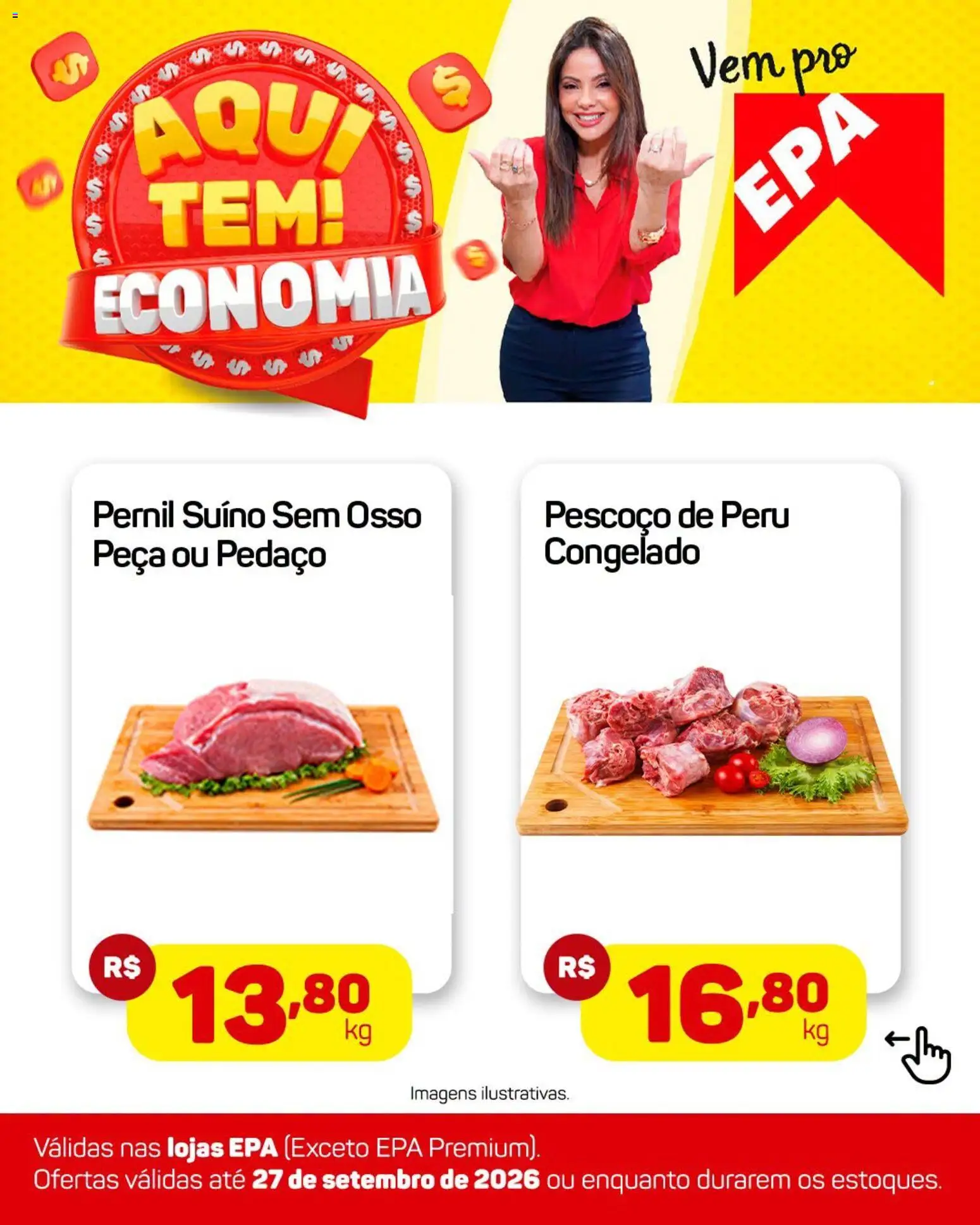 EPA Folheto - válido de 21/09/2026 | Página: 3 | Produtos: Pernil, Pernil suíno, Peru