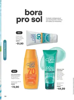 Avon folheto - Campanha 10 - Pré-Visualização do folheto da loja Avon, válido de 22/06/2026 | Página: 137 | Produtos: Protetor solar, Hidratante corporal, Base, Vitamina d