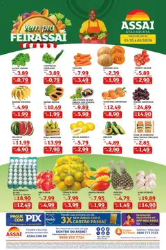 Assaí Atacadista ofertas - PB - Pré-Visualização do folheto da loja Assaí Atacadista, válido de 01/10/2026