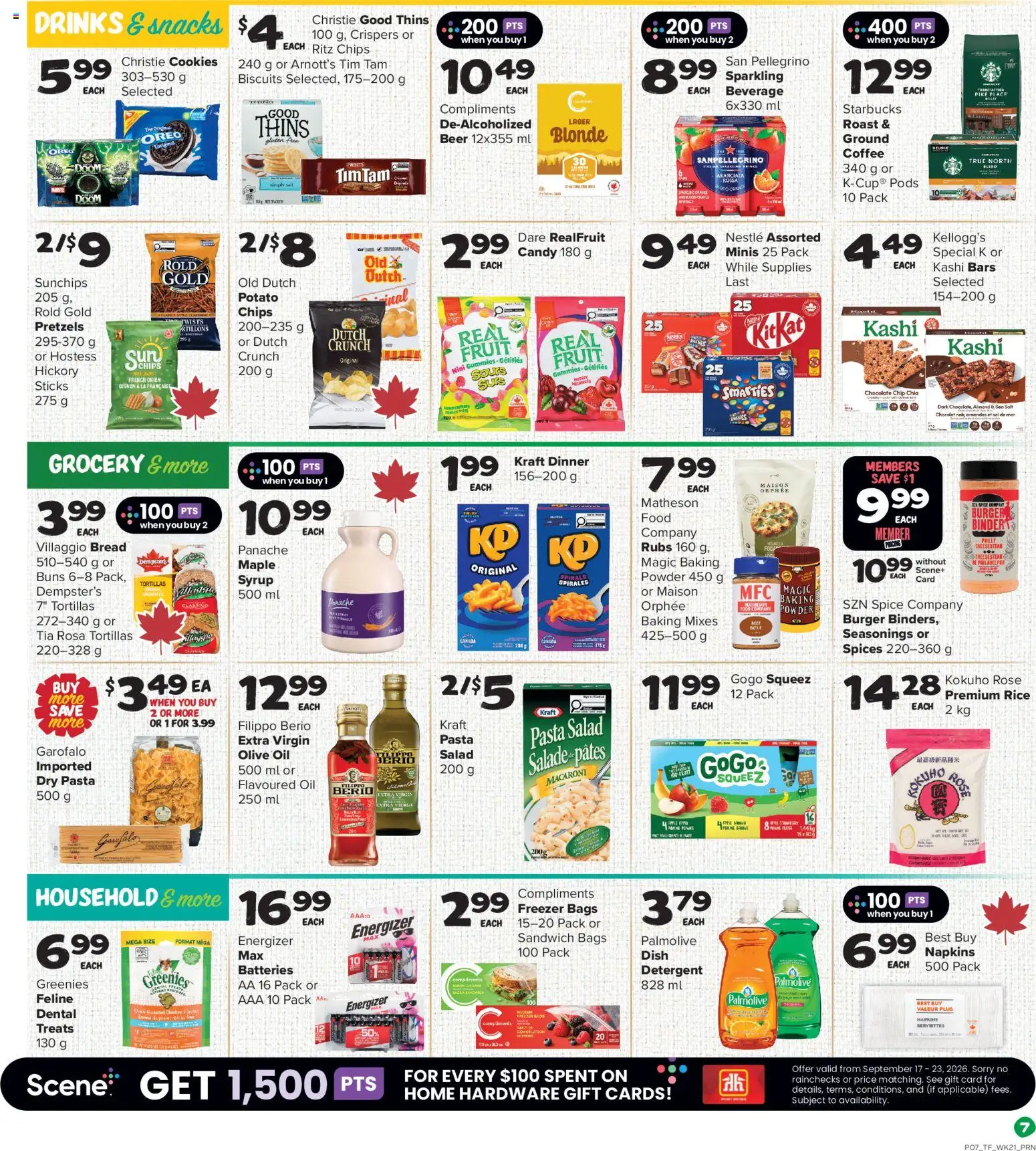 Thrifty Foods flyer valid from Sep 17, 2026 | Page: 8