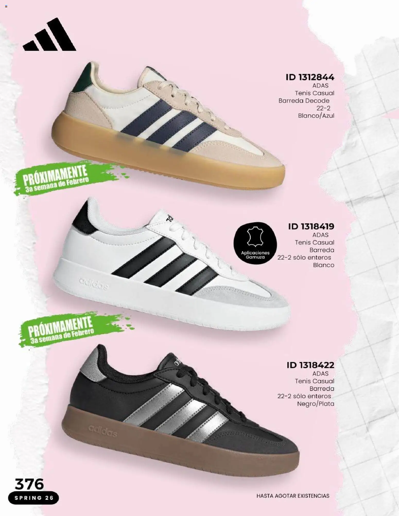 Nuevas ofertas de Price Shoes válidas en toda la República Mexicana desde el 15.02.2026. ¡Encuentra las mejores ofertas en Price Shoes catálogo ! | Página: 376 | Productos: Tenis, Gamuza