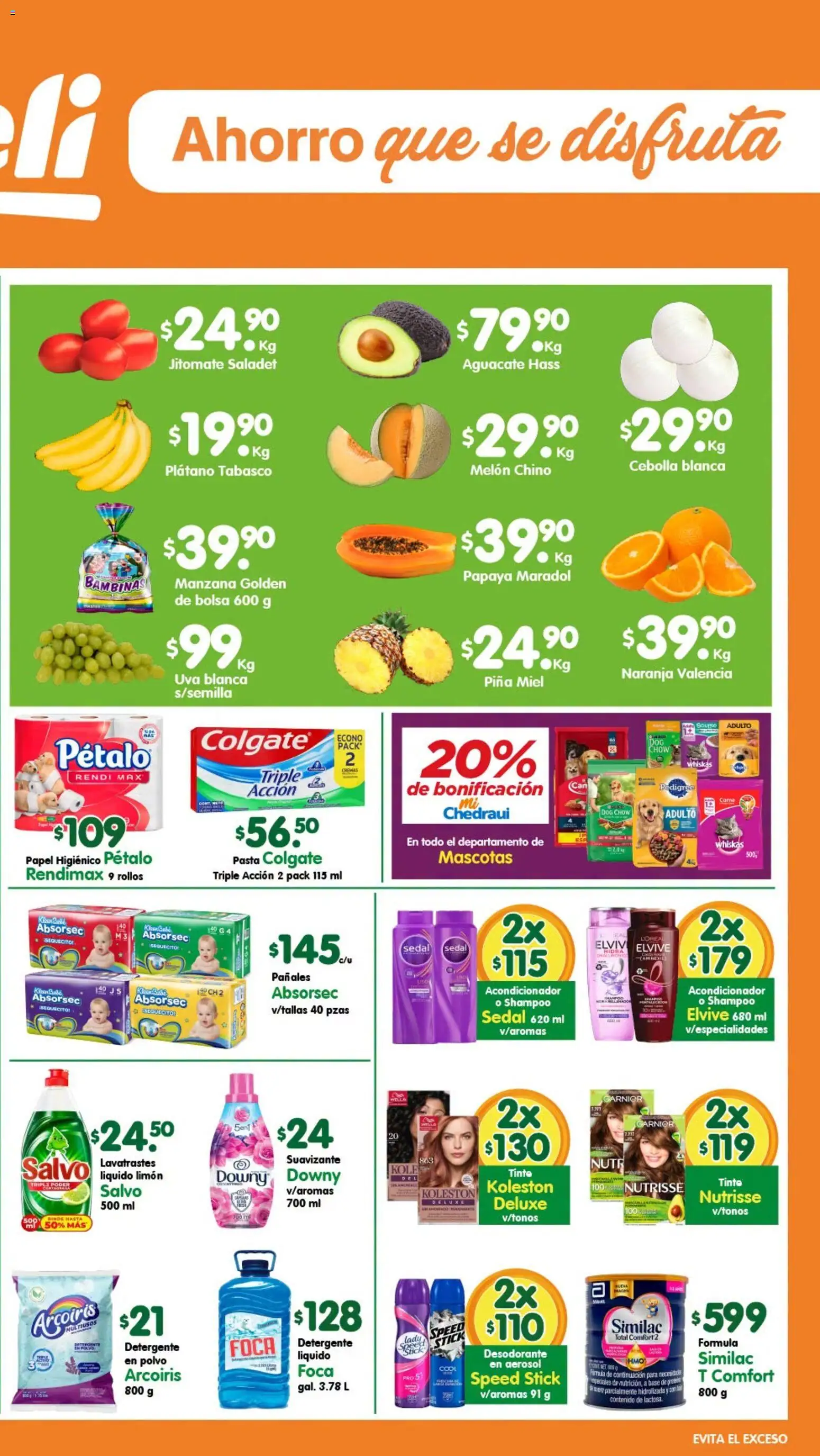 Nuevas ofertas de Arteli válidas en toda la República Mexicana desde el 29/06/2026. ¡Encuentra las mejores ofertas en Arteli folleto Tuxpan! | Página: 2 | Productos: Cebolla, Plátano, Melón, Polvo