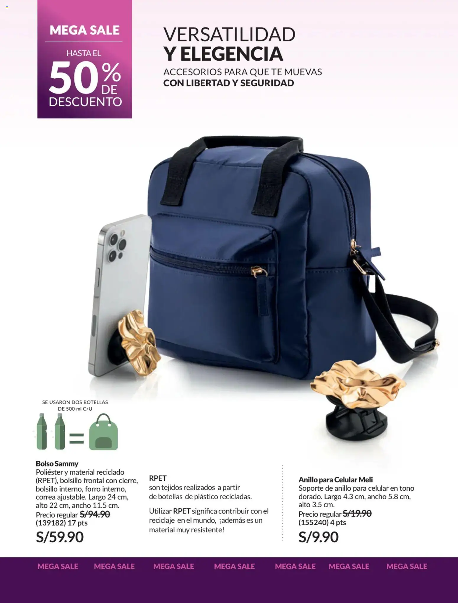 Catálogo Avon válido desde 17.06.2026 | Página: 196 | Productos: Té, Bolso, Celular