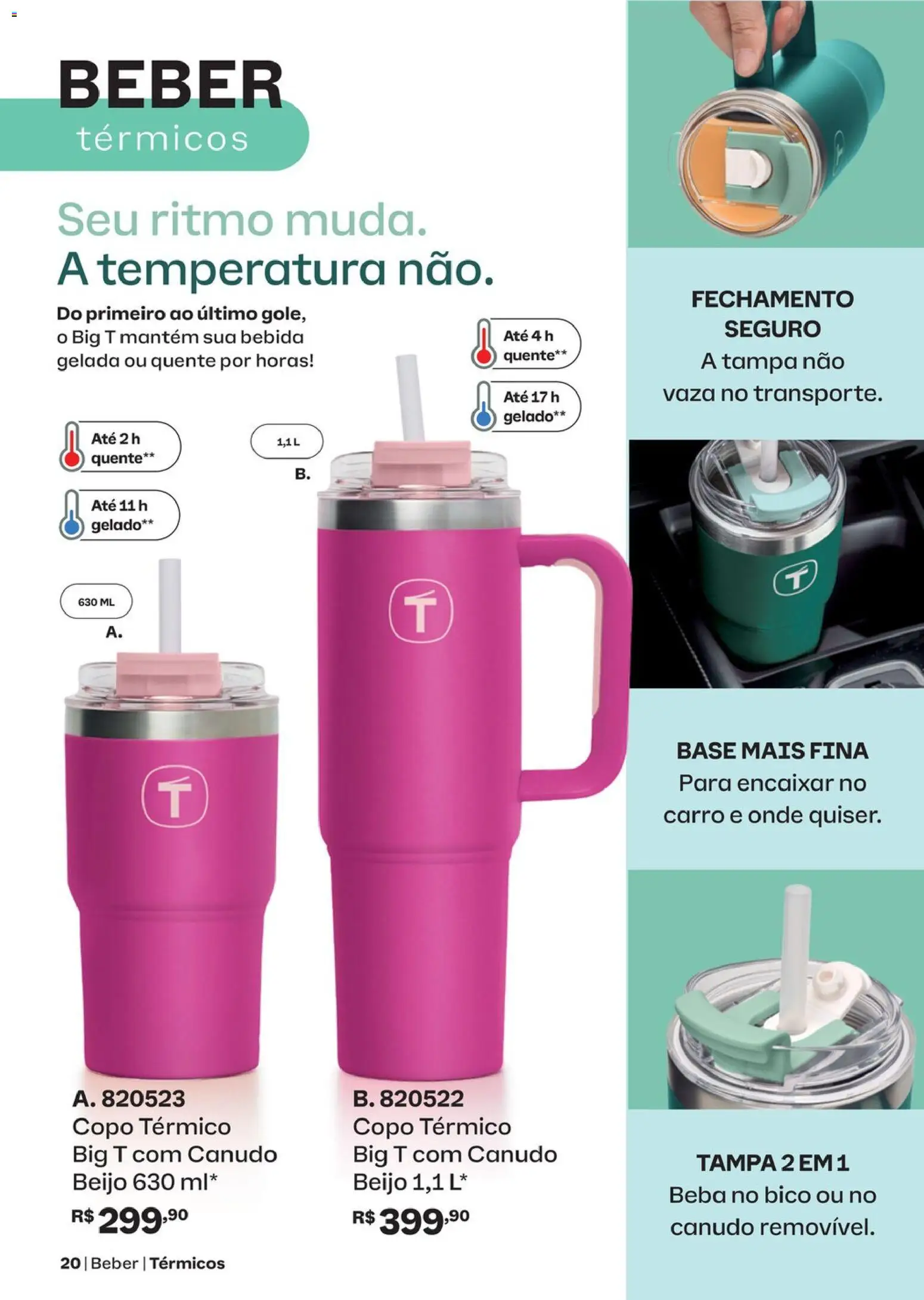 Tupperware Folheto - válido de 01/11/2026 | Página: 20 | Produtos: Base, Bico, Bebida