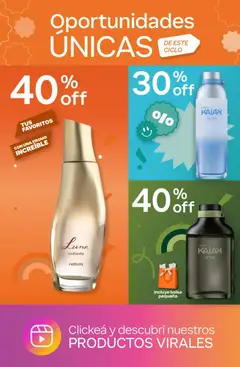 Vista previa Catálogo Natura Ciclo 7 válido desde el 06.05.2026 | Página: 4 | Productos: Bolsa, Radiante
