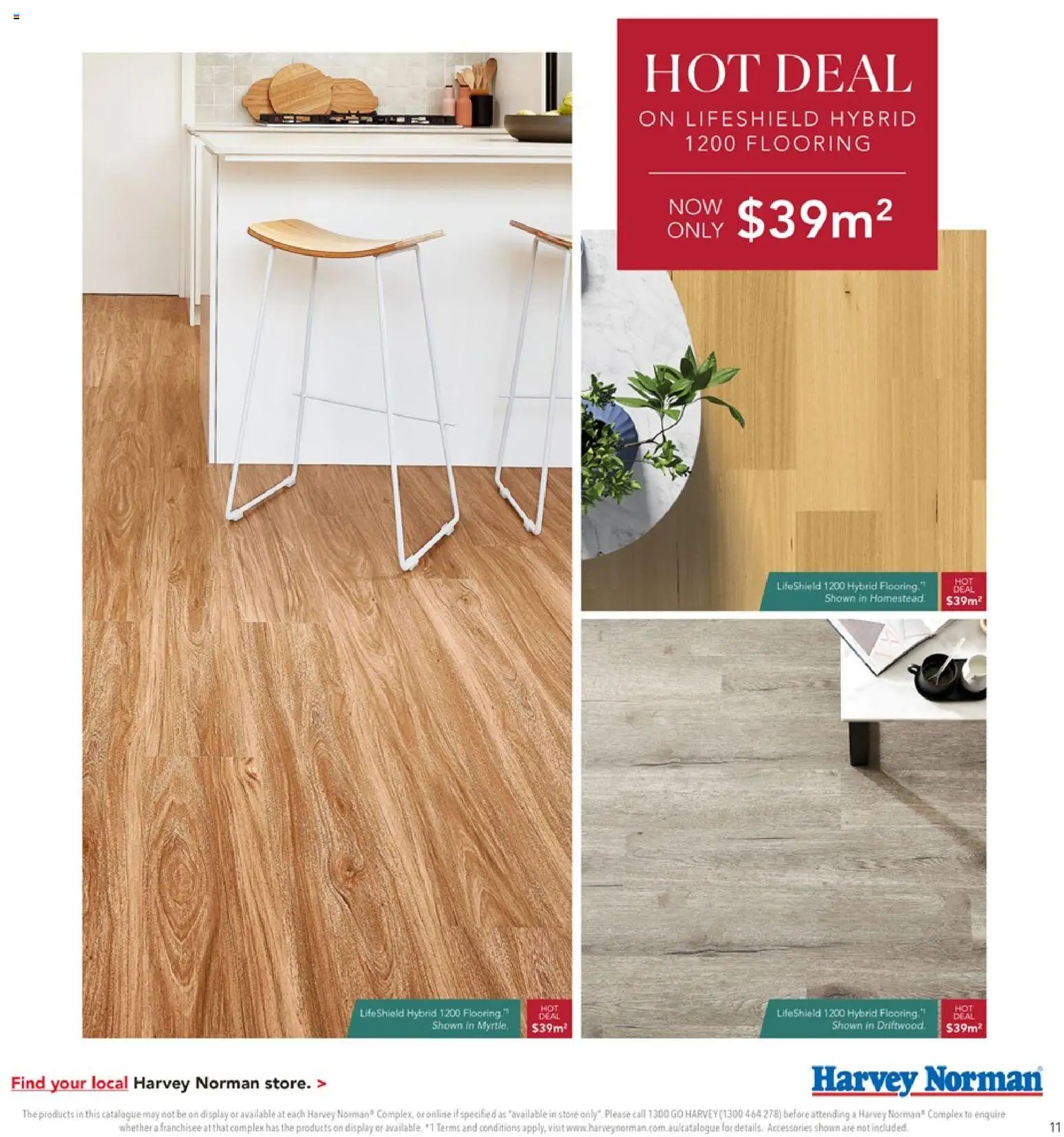 Harvey Norman catalogue - valid from 01/10/2026 | Page: 11 | Products: Flooring, Accessories
