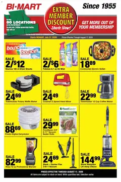 Preview of Bi-Mart weekly ads valid from 07/27/2026