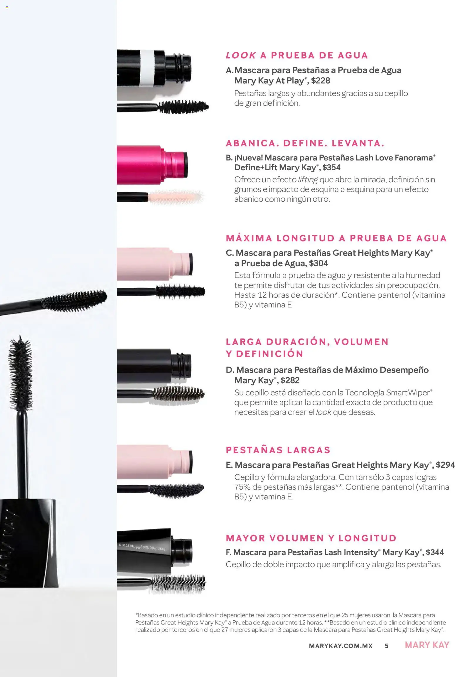 Nuevas ofertas de Mary Kay válidas en toda la República Mexicana desde el 01.03.2026. ¡Encuentra las mejores ofertas en Mary Kay catálogo! | Página: 5 | Productos: Cepillo, Máscara, Agua, Té