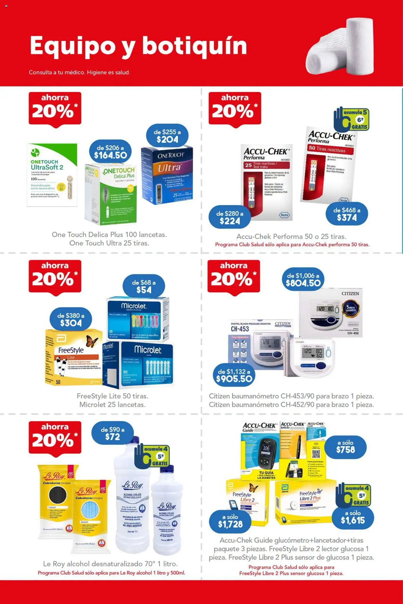Nuevas ofertas de Farmacia San Pablo válidas en toda la República Mexicana desde el 06/09/2026. ¡Encuentra las mejores ofertas en Farmacia San Pablo catálogo! | Página: 10 | Productos: Monitor, Cubrebocas, Alcohol