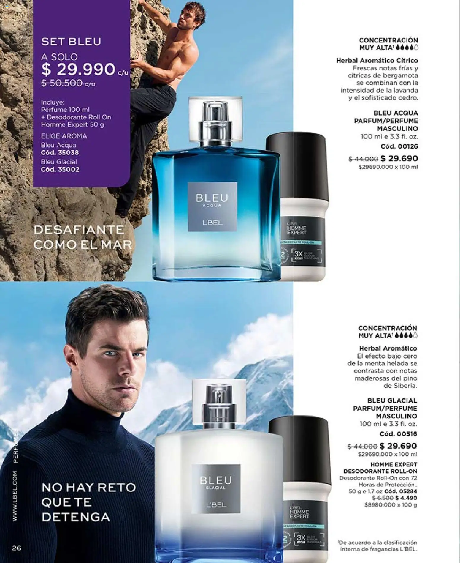 Catálogo L'Bel Campaña 6 │ válido desde el 31.03.2026 | Página: 26 | Productos: Perfume, Desodorante, Té