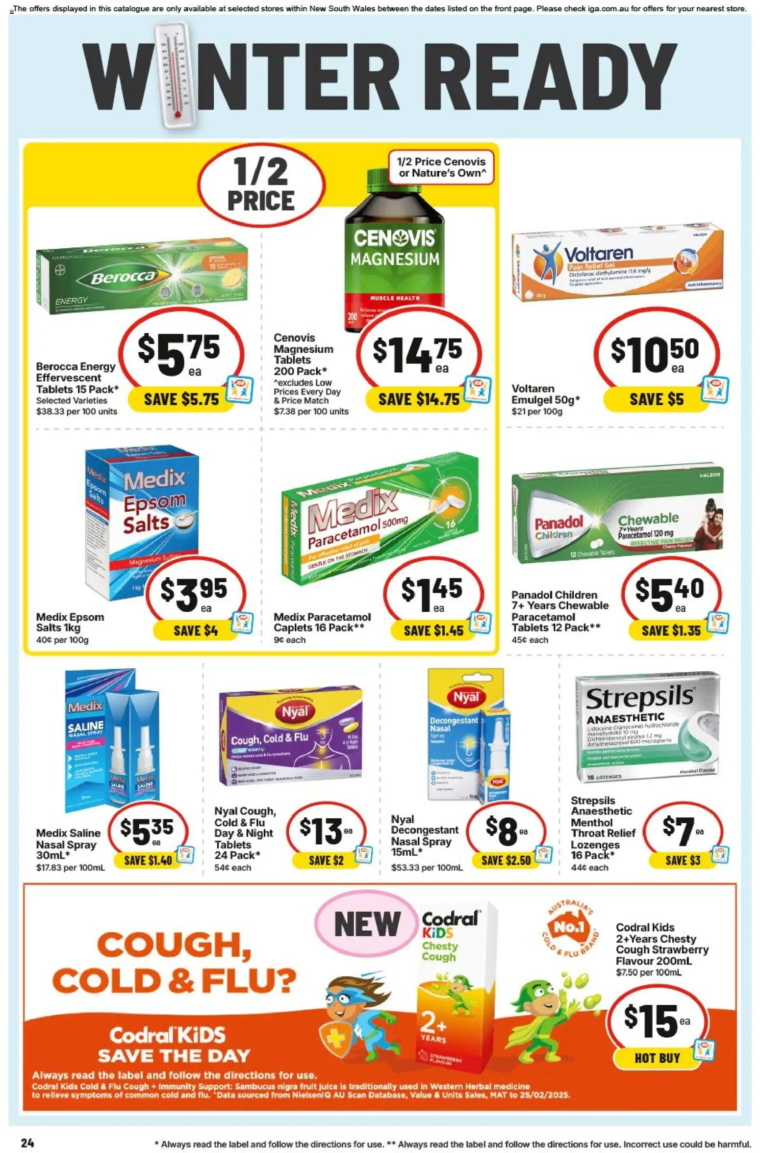 IGA catalogue - valid from 13.05.2026 | Page: 24 | Products: Pizza, Beef, Steak, Pies