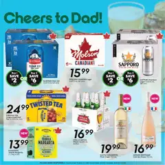 Preview of Sobeys weekly flyer / circulaire from shop Sobeys valid from 18.06.2026 | Page: 14 | Products: Tea, Bag, Box, Beer