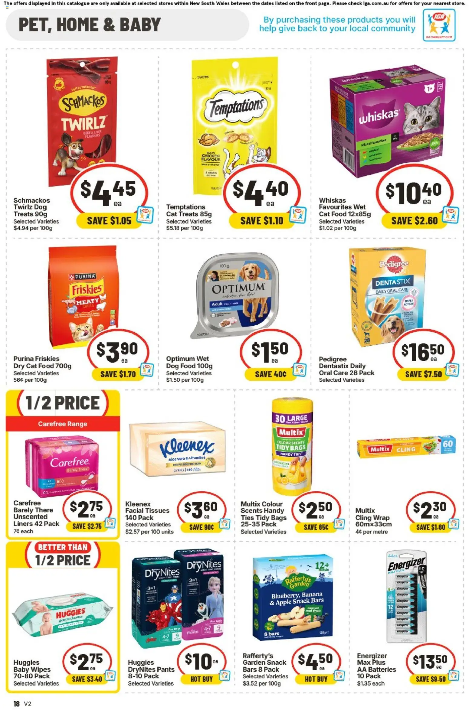 IGA catalogue - valid from 17.06.2026 | Page: 16 | Products: Chicken, Pants, Tissues, Vitamin