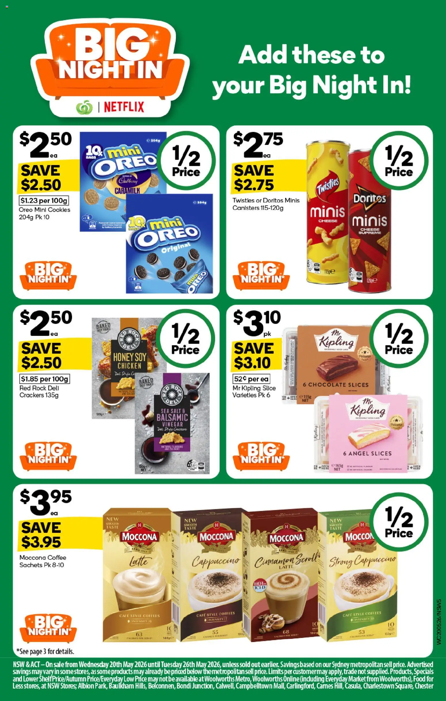 Woolworths catalogue - valid from 20.05.2026 | Page: 5 | Products: Coffee, Honey, Chicken, Moccona