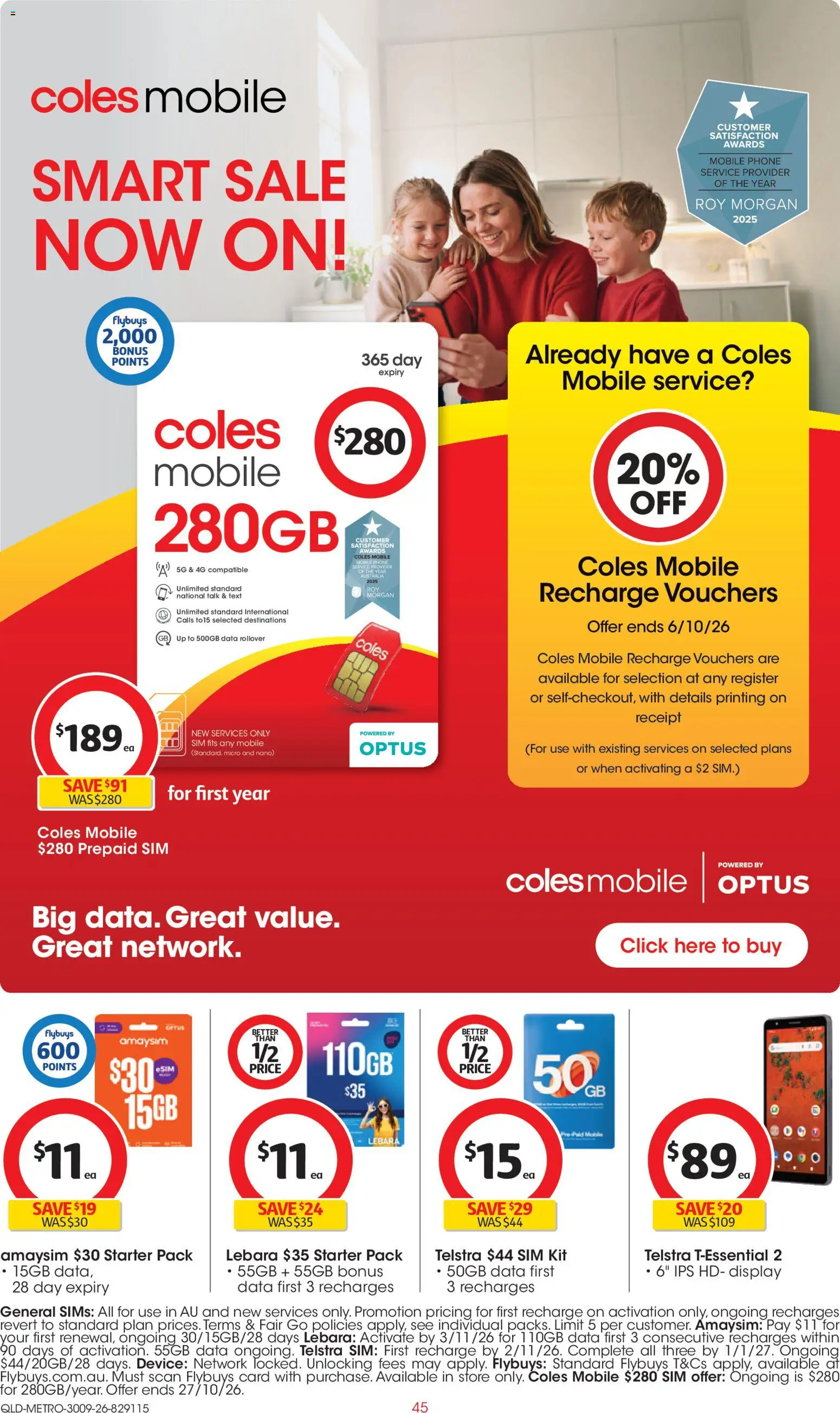 Coles catalogue - valid from 30/09/2026 | Page: 45