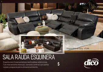 Vista previa de Muebles Dico catálogo Salas reclinables , nuevo folleto de la tienda, válido en México a partir del 27/03/2026 | Página: 28 | Productos: Vasos