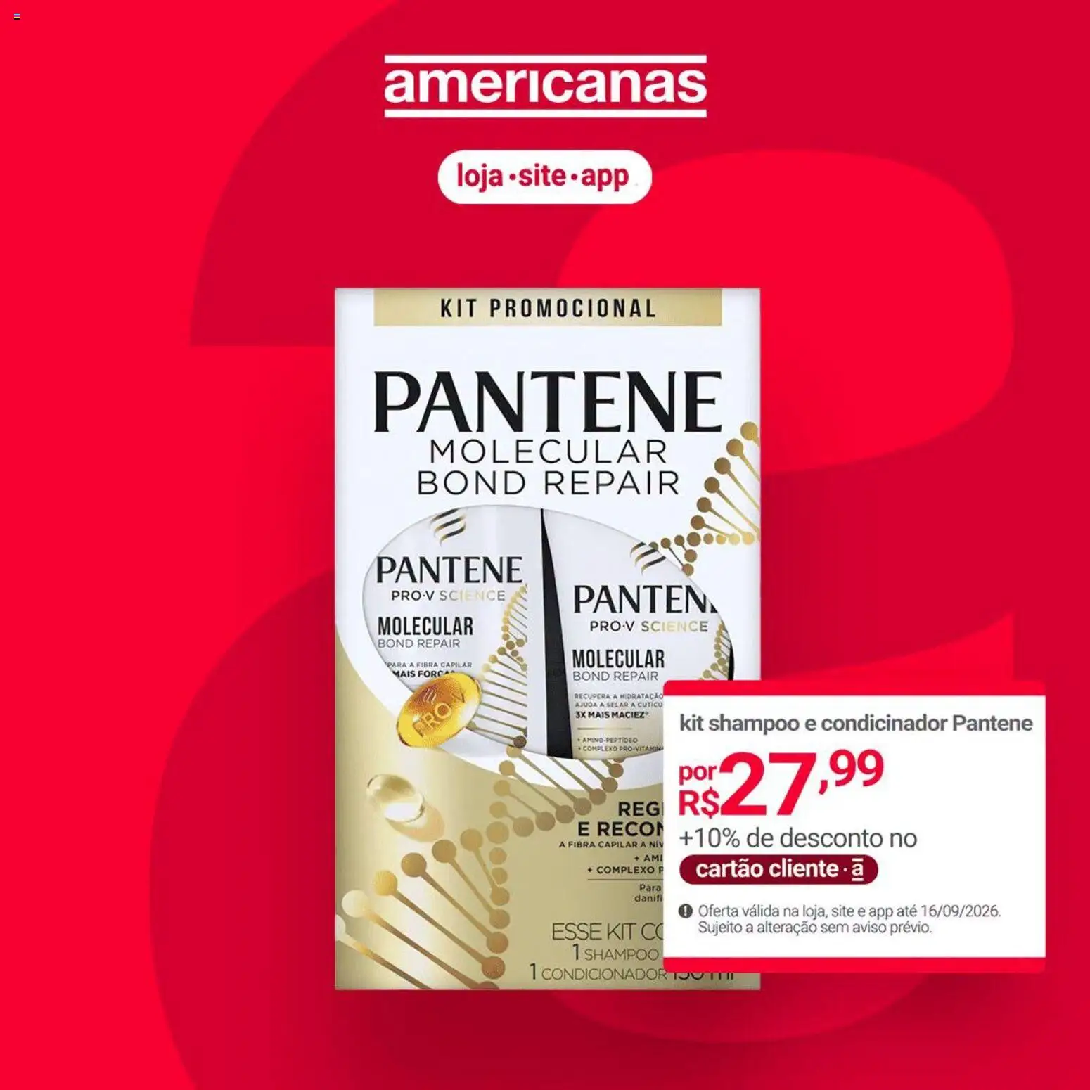 Lojas Americanas Folheto - válido de 09/09/2026 | Página: 3