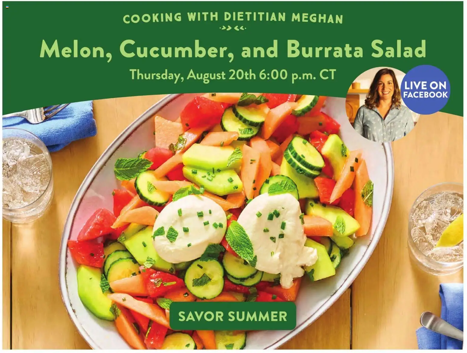 Fresh Thyme Weekly Ad - valid from 08/19/2026 | Page: 3 | Products: Burrata, Salad