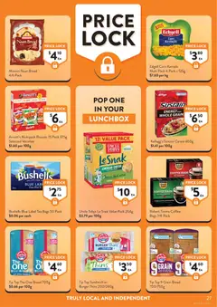 Preview of Foodworks catalogue NSW - valid from 16/09/2026 | Page: 27 | Products: Crackers, Pizza, Cereal, Oven