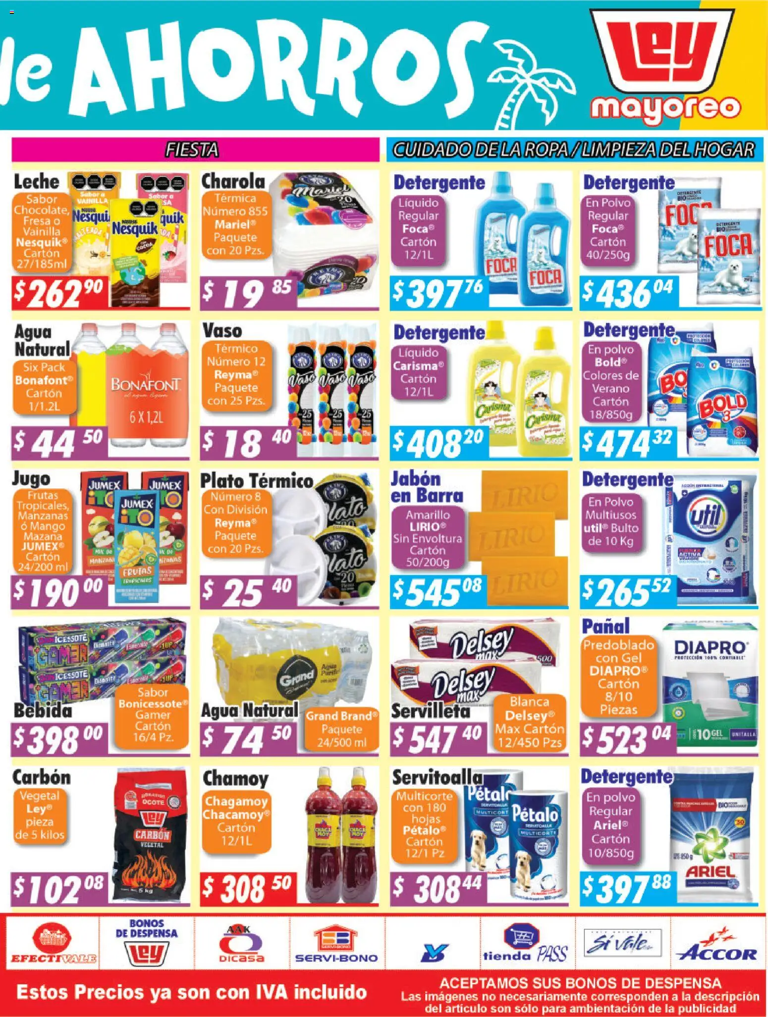 Nuevas ofertas de Casa Ley válidas en toda la República Mexicana desde el 31/08/2026. ¡Encuentra las mejores ofertas en Casa Ley folleto Hermosillo! | Página: 6 | Productos: Vainilla, Manzanas, Ropa, Jabón