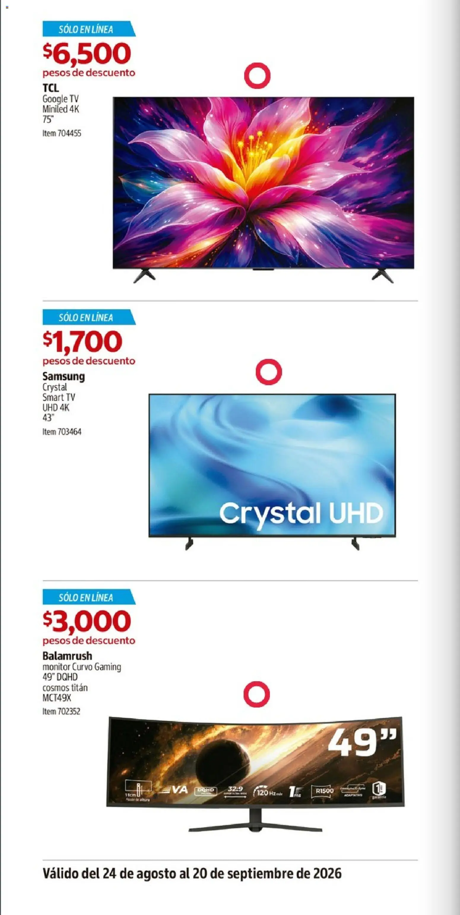 Nuevas ofertas de Costco válidas en toda la República Mexicana desde el 24/08/2026. ¡Encuentra las mejores ofertas en Costco catálogo! | Página: 8
