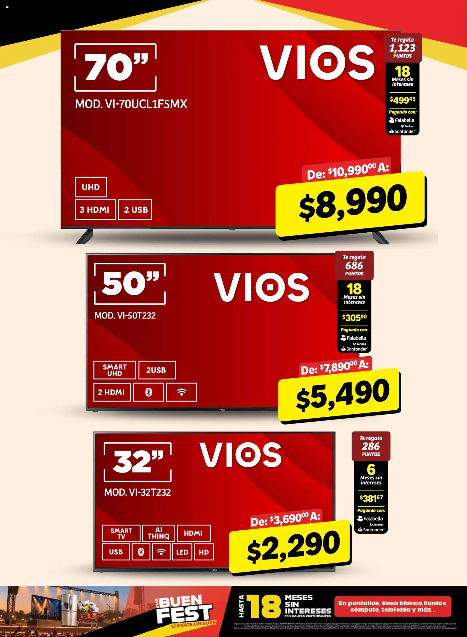 Nuevas ofertas de Soriana válidas en toda la República Mexicana desde el 30/10/2026. ¡Encuentra las mejores ofertas en Soriana Buen Fest Mercado! | Página: 4