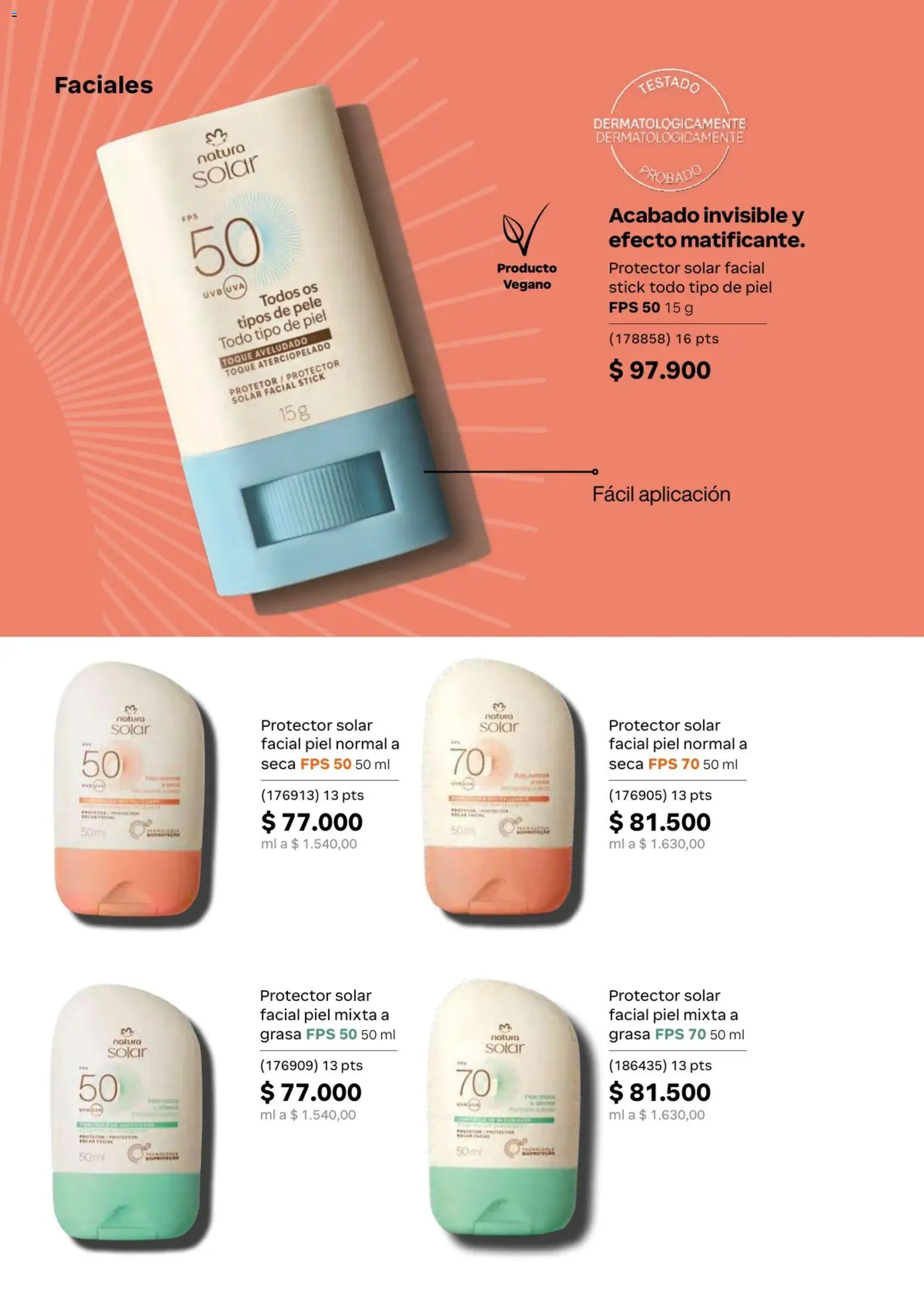 Natura revista - valida desde el 01.04.2026 | Página: 139 | Productos: Uva, Protector solar