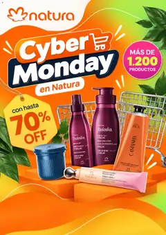 Natura Cyber Monday válido desde el 05.10.2026